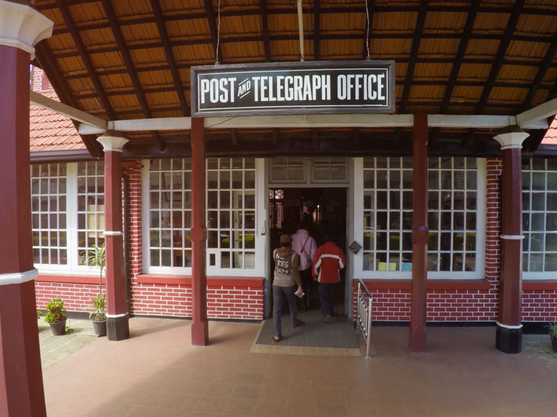 The Post office, Nuwara Eliya - Post Office in Nuwara Eliya, Sri Lanka - Nuwara Eliya Post Office - Part of Nuwara Eliya post office