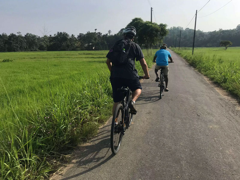 Explore country side of Galle by Cycles with a villager, Cycling in Galle, Country side Cycling in Galle, Galle Cycling, Cycling, Galle, Sri Lanka Country side cycling