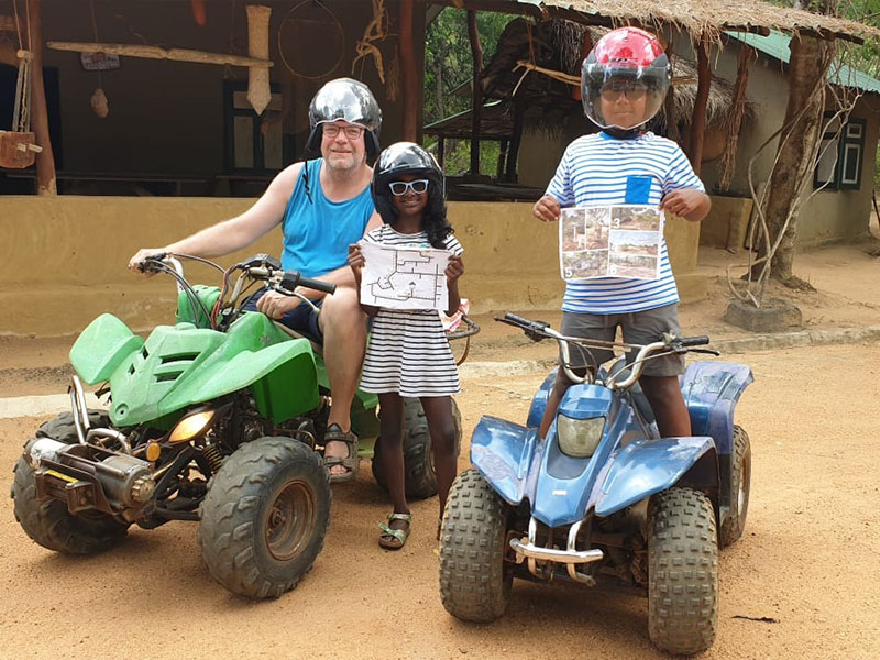 Treasure hunt in the wild - Sigiriya Treasure hunt - Treasure Hunt in the wild for kids